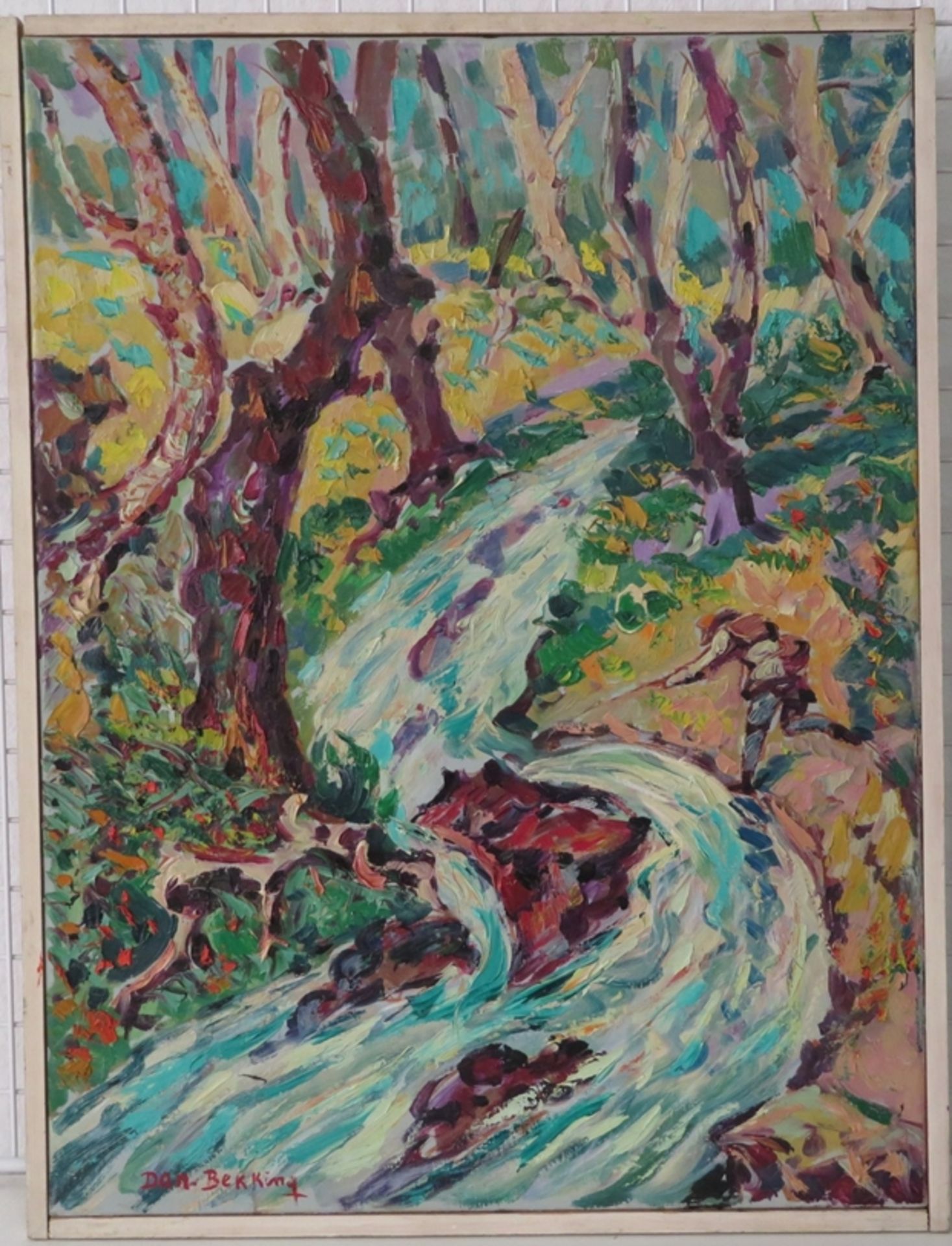 Bekking, Daniël Willem, 1906 - 1973, Impressionistischer Künstler, tätig in Rotterdam, Paris und Sp