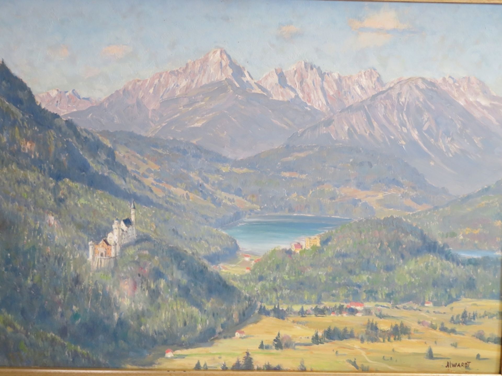 Allwardt, Rudolf Conrad Erich, 1902 - 1983, Malchin - Amorbach, deutscher Porträt- und Landschaftsm