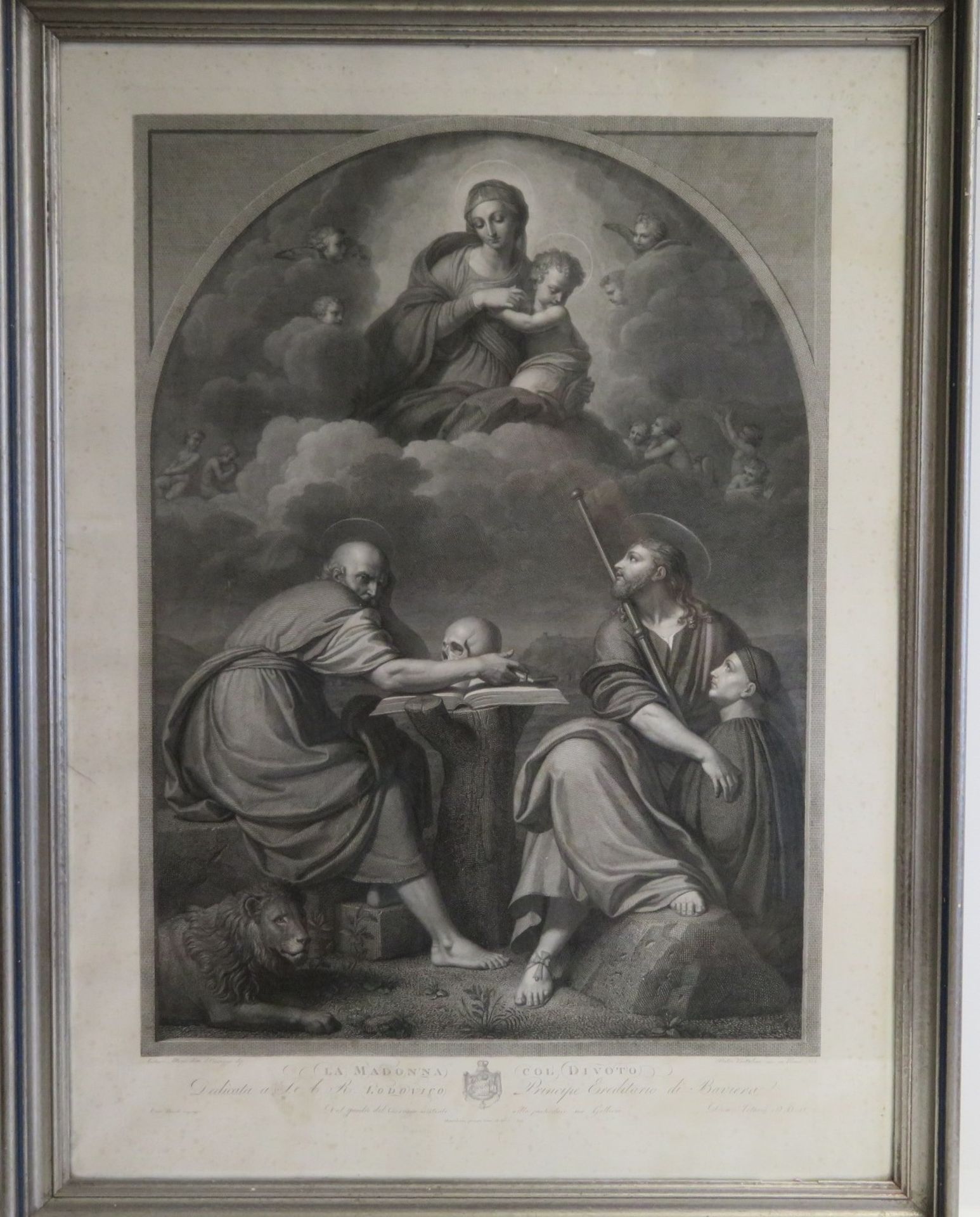 Bettelini, Pietro Antonio Leone, 1763 - 1829, Caslano - Rom, Schweizer Maler und Kupferstecher, 