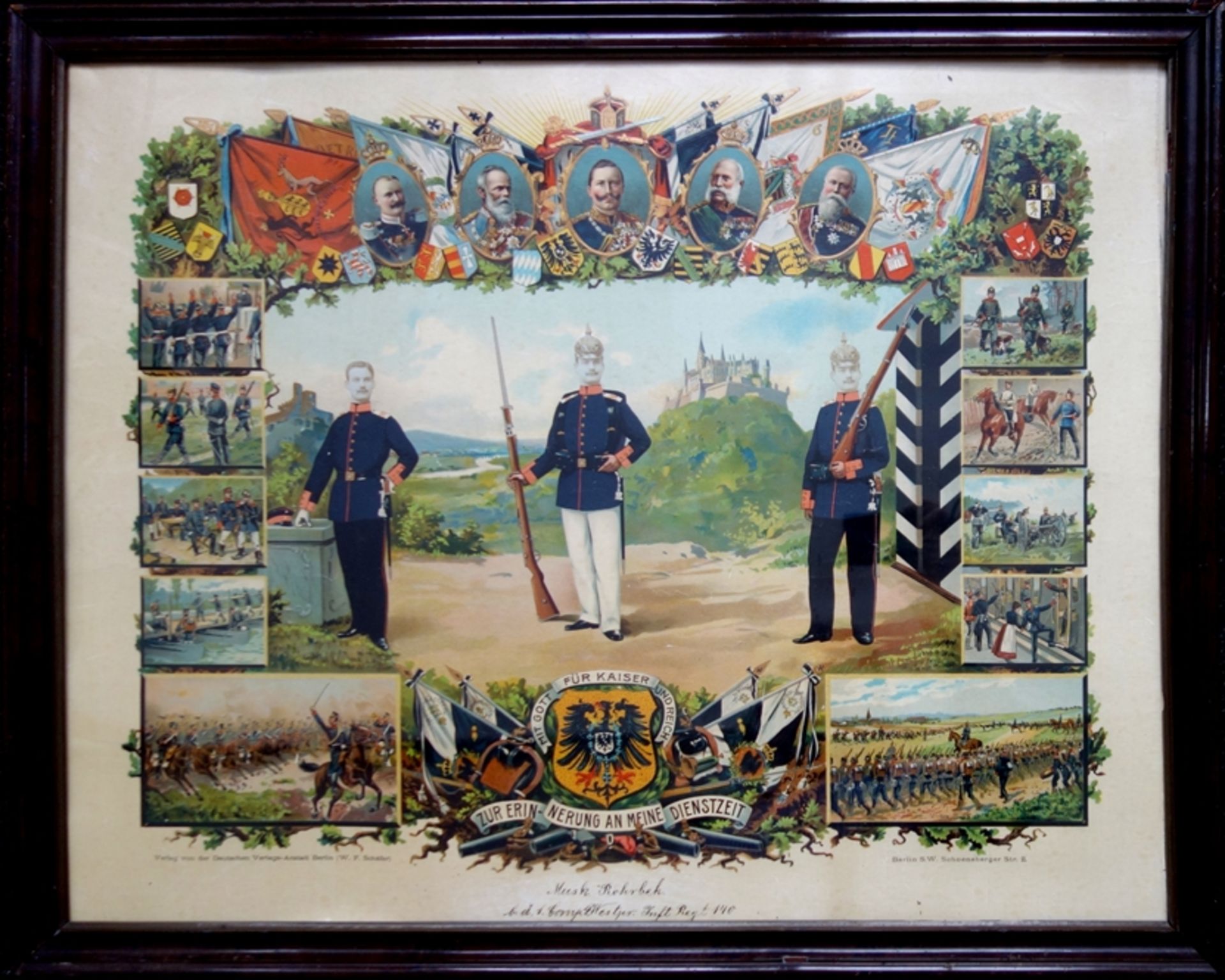 Reservistenbild, 4. Westpreußisches Infanterie-Regiment Nr. 140, Musketier Rohr