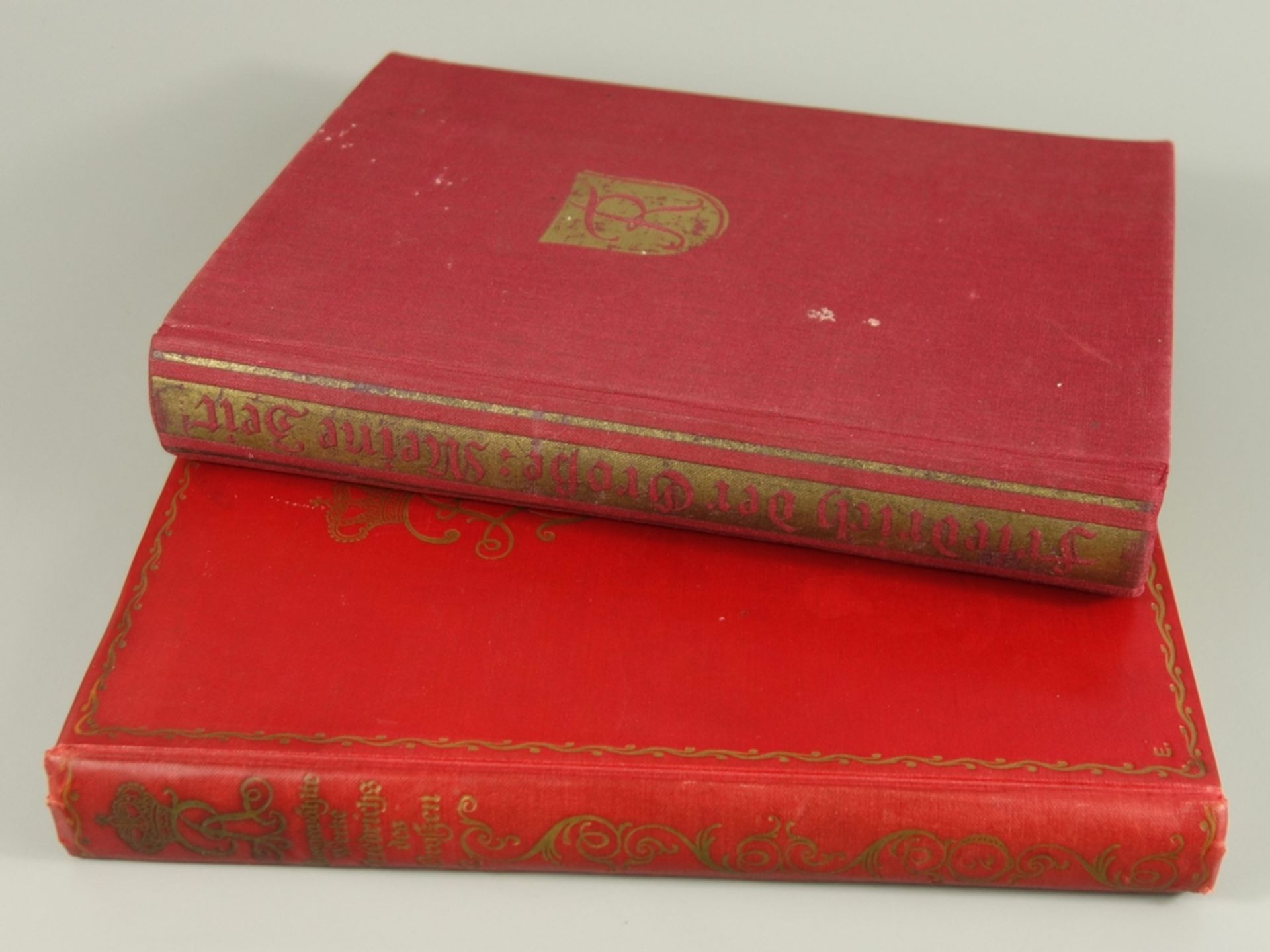 2 Bücher, Friedrich der Große, 1916 und 1935, "Ausgewählte Werke Friedrichs des - Image 2 of 2