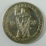 3 Reichsmark 1925, A, "Jahrtausendfeier der Rheinlande", Weimarer Republik, 500