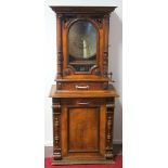 Stand- Polyphon, Musikautomat mit ca. 55 Platten, Marke Polyphon, um 1880, HBT: