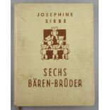 6 Bären-Brüder, Josephine Siebe, Herold Verlag, Stuttgart, 1939, mit vier farbi