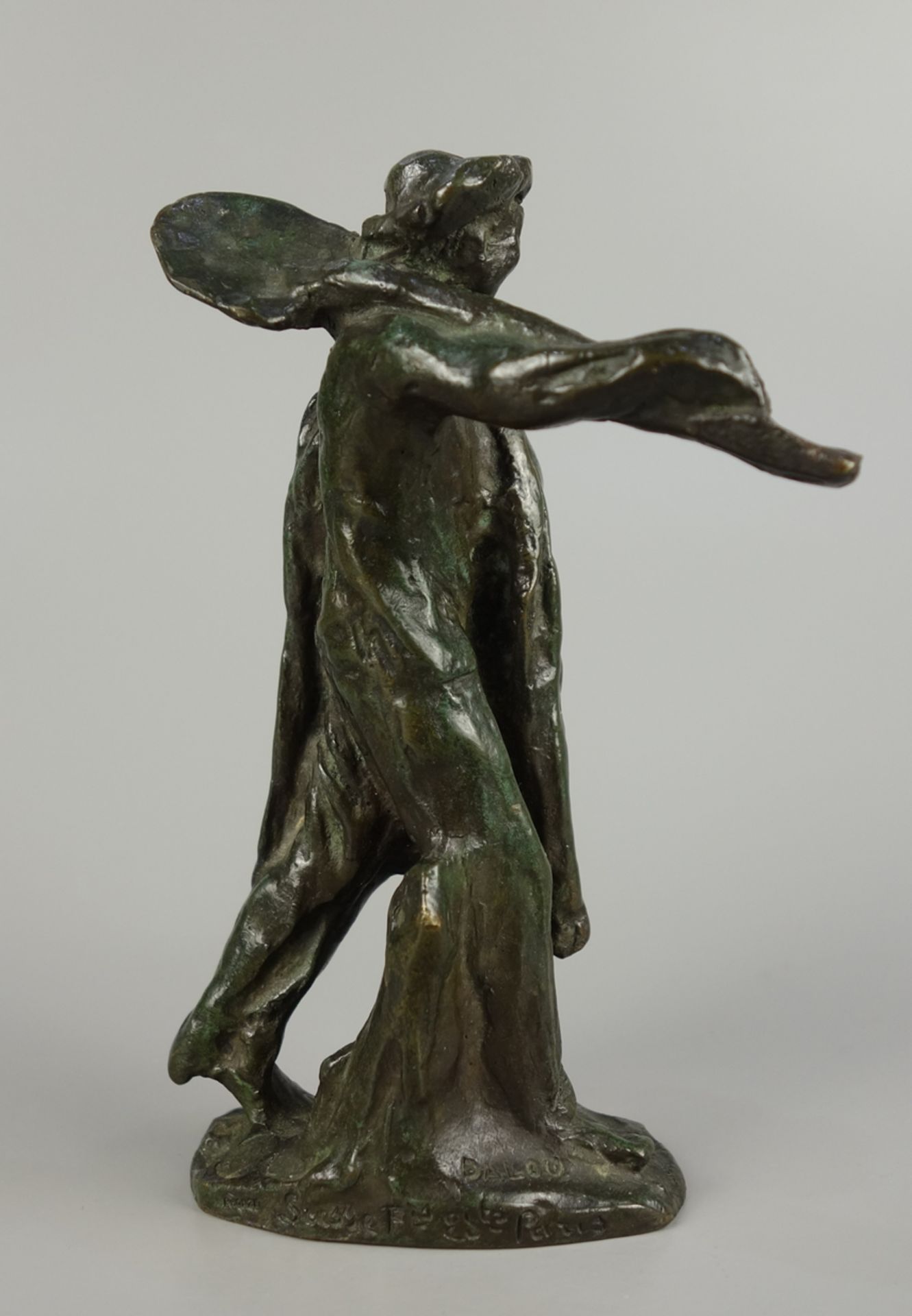 Aimé-Jules Dalou (1838, Paris-1902, ebd.), "Le Terasseur" , impressionistische