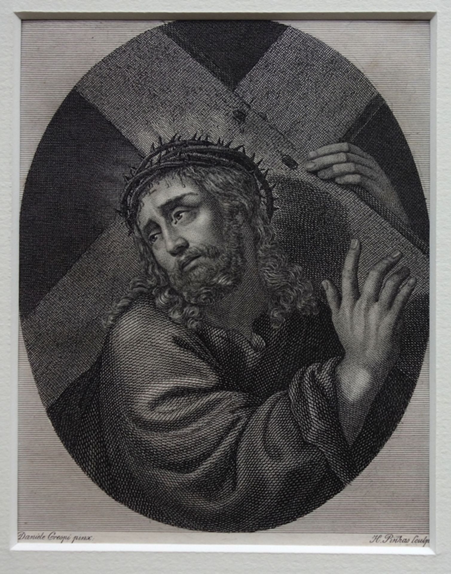 Hermann Pinhas (1794/1795, Kassel - 1844), zwei Stahlstiche "Mater Salvatoris" - Image 2 of 2