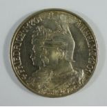 2 Mark 1901, 200. Jahrestag der Erhebung Preußens zum Königreich, 900er Silber,