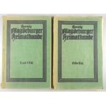 Magdeburger Heimatkunde, Teil 1 bis 3 in 2 Bdn., 1930, Adolf Herwig, im Verlag