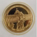 50 Euro 2010, Belgien, 999er Gold100 Jahre Königliches Museum für Zentralafrika, 6,22g, in K