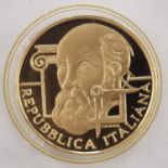 20 Euro 2008, Italien, 900er Gold500.Geburtstag von Andrea Palladio, 6,45g, in Kapsel, pp, m
