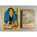 2 Bücher "Rübezahl""Sagen und Schwänke von Rübezahl, dem Herrn des Riesengebirges", von Paul