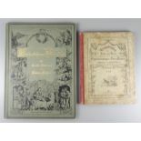 2 Bücher mit Illustrationen von Ludwig Richter, um 1900Beschauliches und Erbauliches - ein F