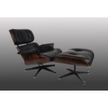 Eames Lounge Chair, Sessel & Ottoman, Herman Miller by vitra, 1960er/70er JahreEntwurf von C