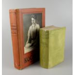 2 Koch- und Handarbeitsbücher, um 1920"Illustriertes Kochbuch", Mary Hahn, 16.-18. Aufl., 19