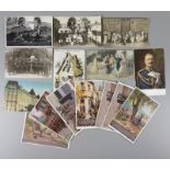 Konvolut von ca. 55 Ansichtskarten, vor 1945dabei 7 Soldatenliederkarten; 2* die Kaiserfamil
