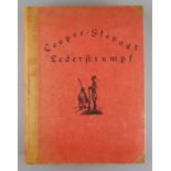 Lederstrumpf - Fünf Erzählungen, Cooper, J.F. / Max Slevogt, Wegweiser-Verlag GmbH, Berlin um 1930 (