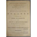 Statistische Übersicht der vornehmsten deutschen und sämmtlichen europäischen Staaten, 1786.