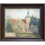 Theodor Heinrich Uffrecht (1878, Haldensleben-1954, ebd.) "Klosterkirche Krevese b. Osterburg", 1937