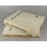 Bauen + Wohnen, 2 Bd., 1957 und 1958