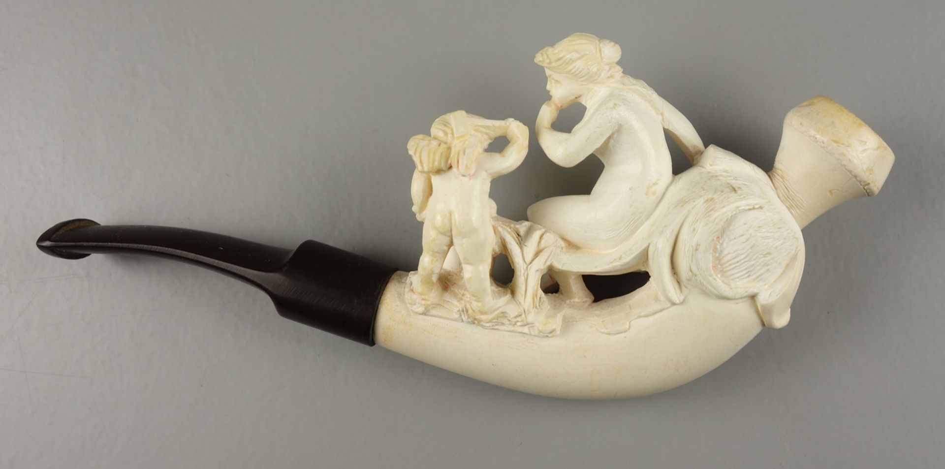 figural meerschaum pipe, around 1900 - Image 2 of 2