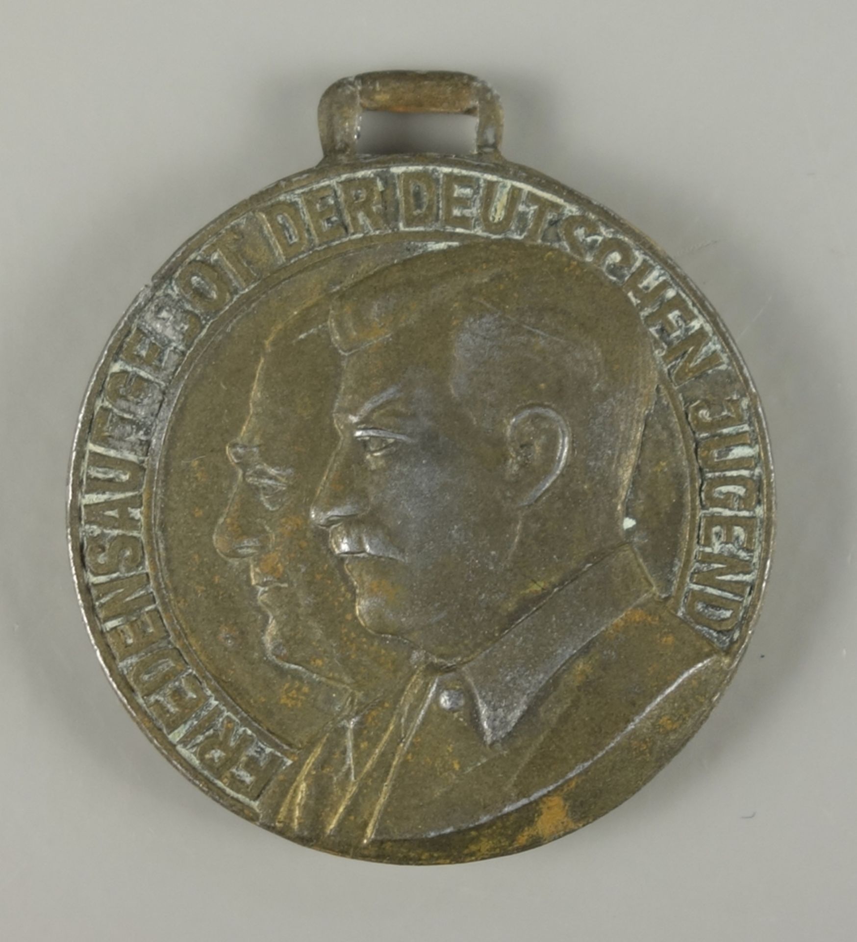 FDJ Medaille: Friedensaufgebot der deutschen Jugend 1950 (ohne Schleife) - Bild 2 aus 2