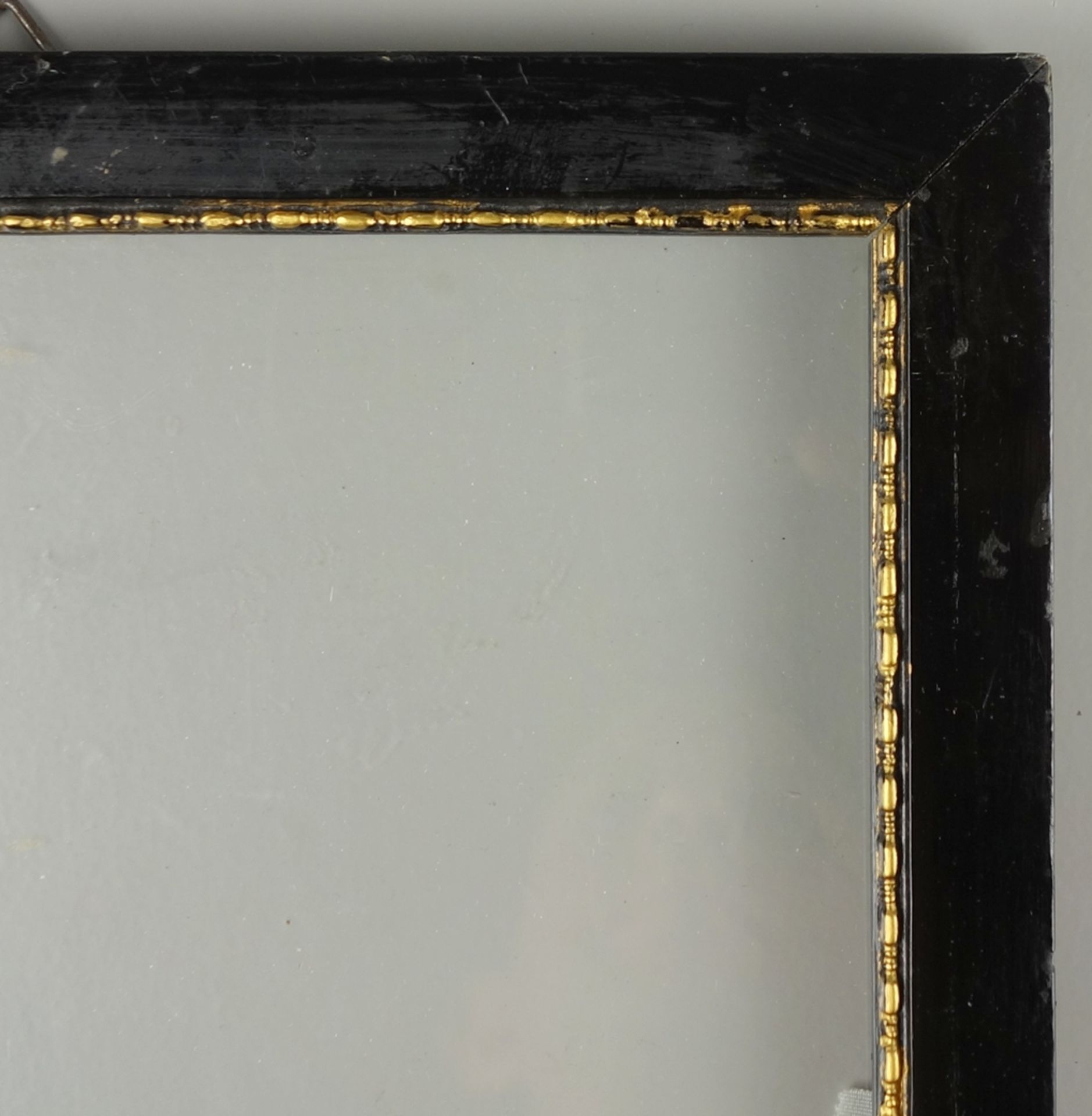 black lacquer frame, 1930s - Image 2 of 2