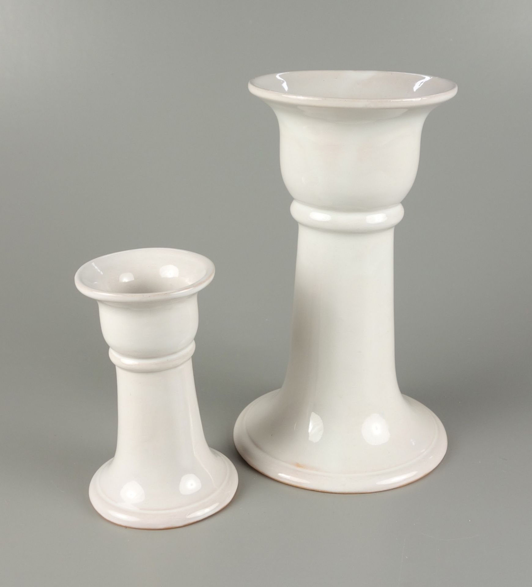 2 candlesticks, according to the consignor Hedwig Bollhagen