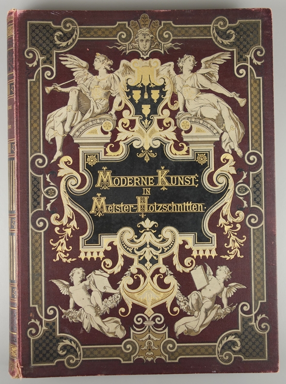 Moderne Kunst in Meister-Holzschnitten, IX.Band, um 1900, o.Jz.