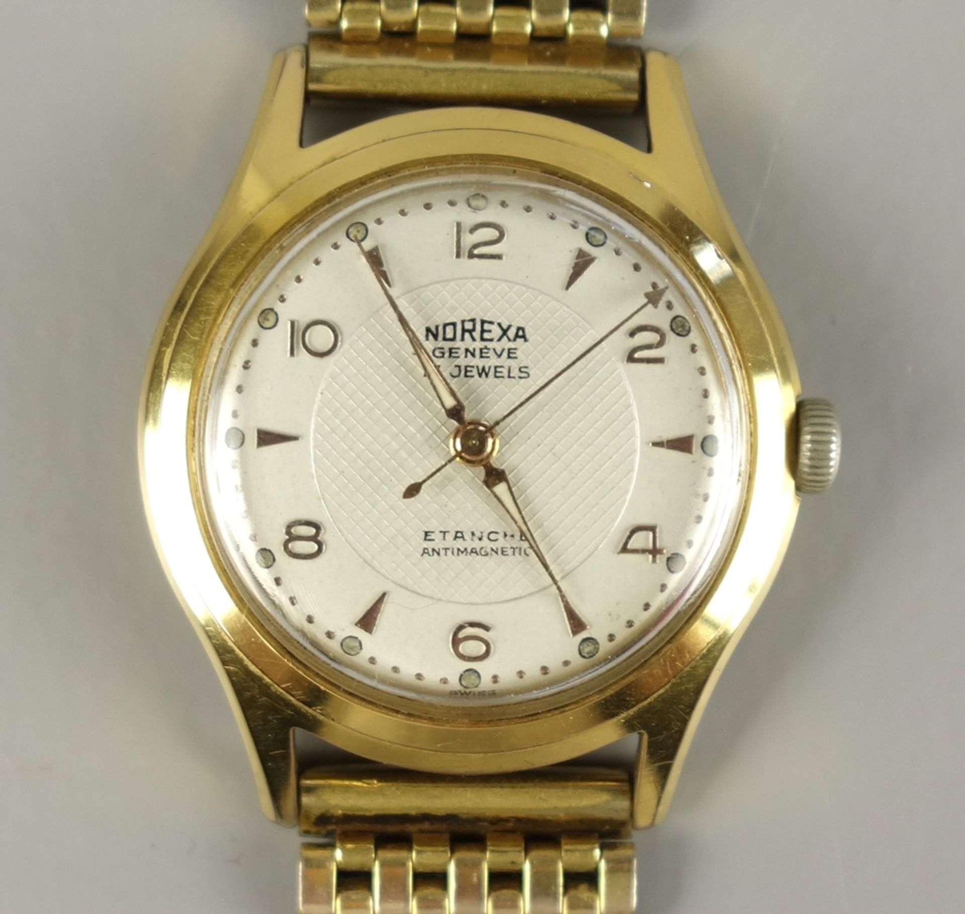 Armbanduhr Norex, Handaufzug, 1960er Jahre