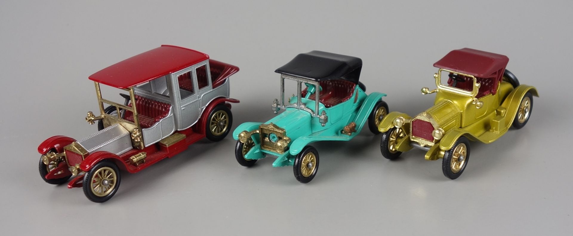 3 Matchbox "Models of yesterday", Lesney Product, in OVP