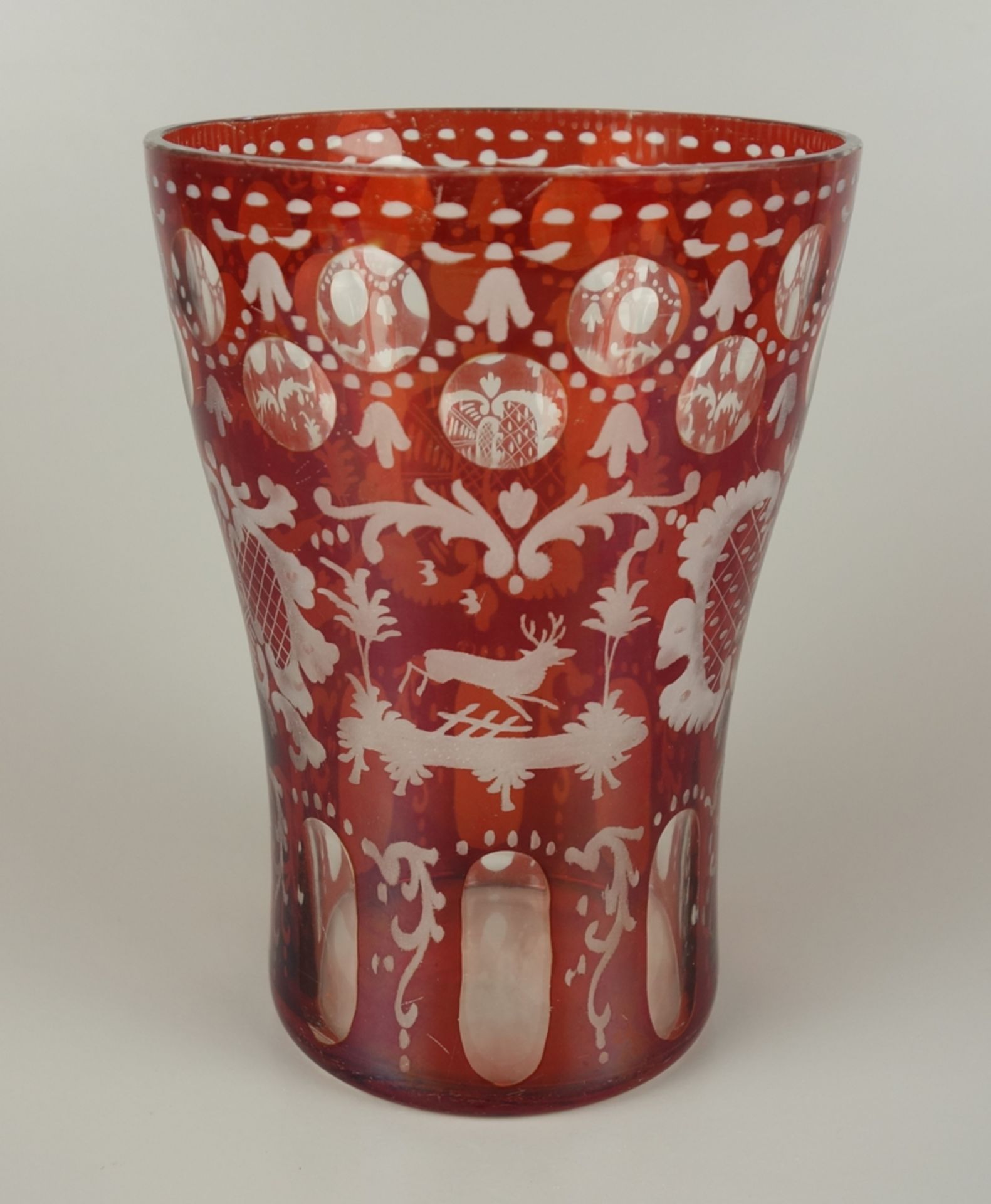 Egermann style vase, Bohemia c.1920