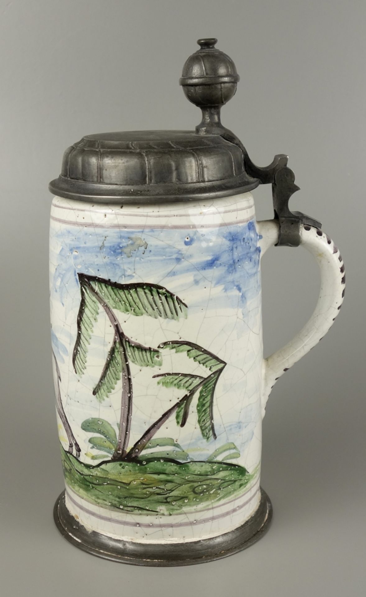 Jug with jumping stag - Image 2 of 3