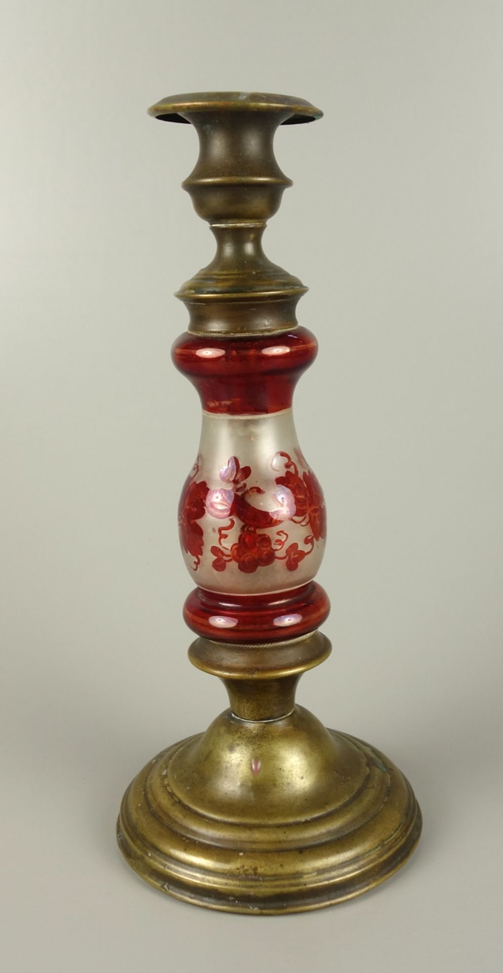Kerzenständer, Biedermeier um 1850, H.22,5cm