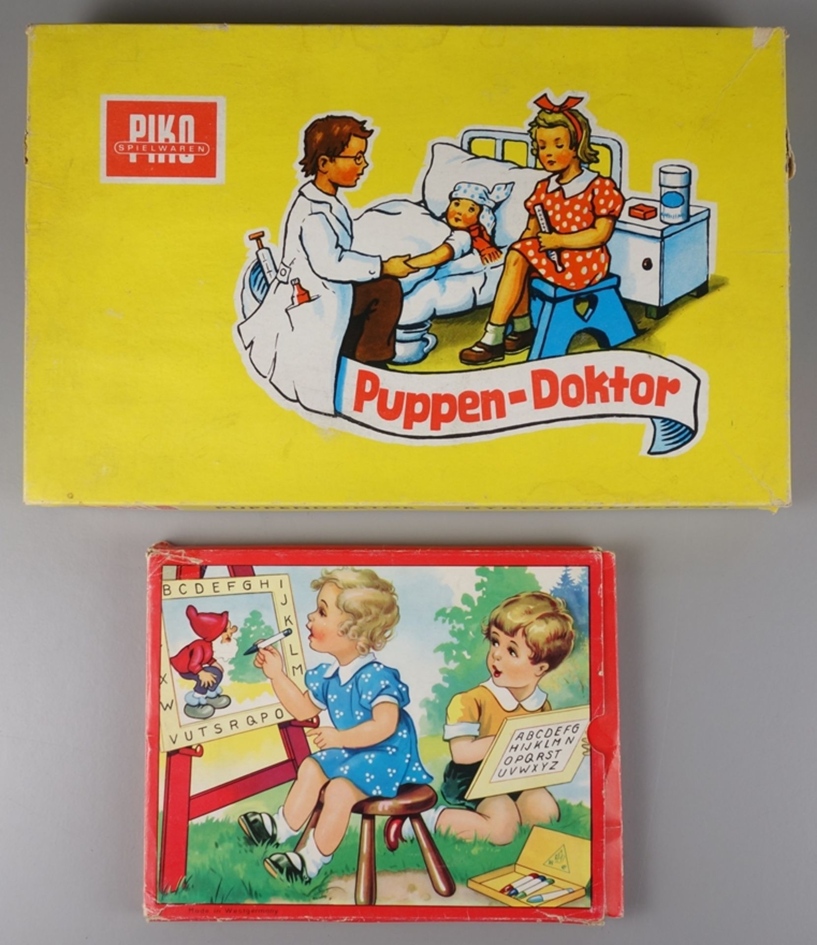 Puppen-Doktor, PIKO, 1960er Jahre und Malspiel