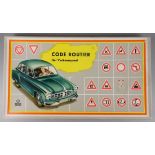 Code-Routier - das Verkehrsspiel, SPIKA, 1960er Jahre, in 2 Sprachen