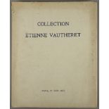 Collection Étienne Vautheret (de Lyon), Paris, 16 Juin 1933