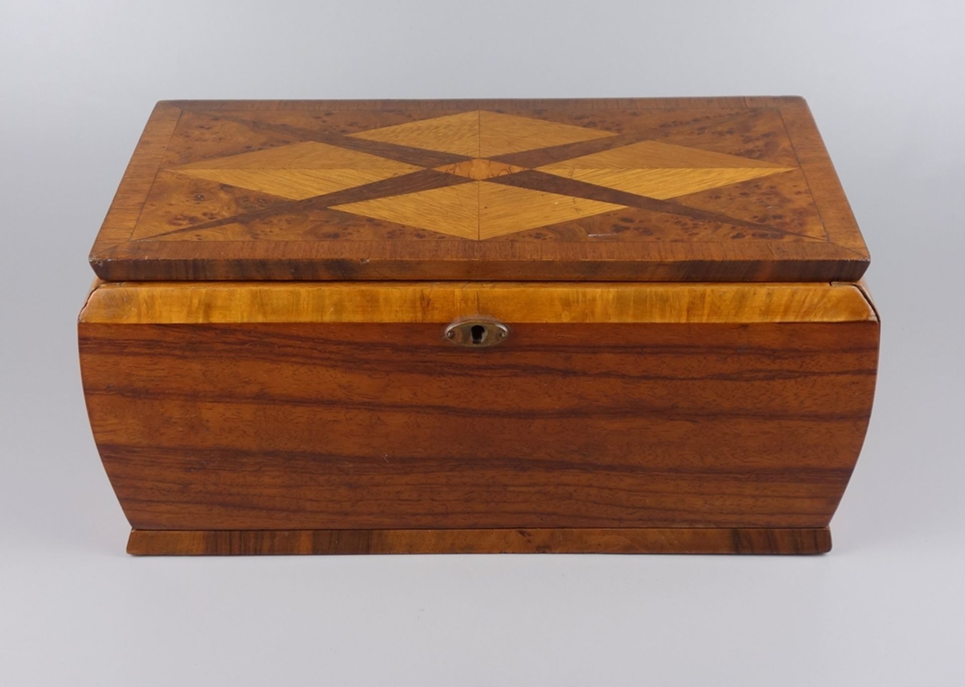 Ornamental box with inlays, 1st half 20th century