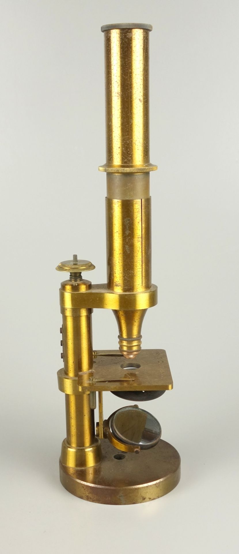 Very early Carl Zeiss microscope, No.191., Jena, probably 1860s