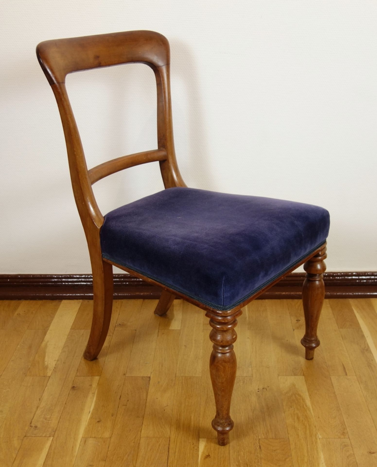 7 Louis-Philippe-Stühle, um 1860/1870 - Bild 2 aus 3