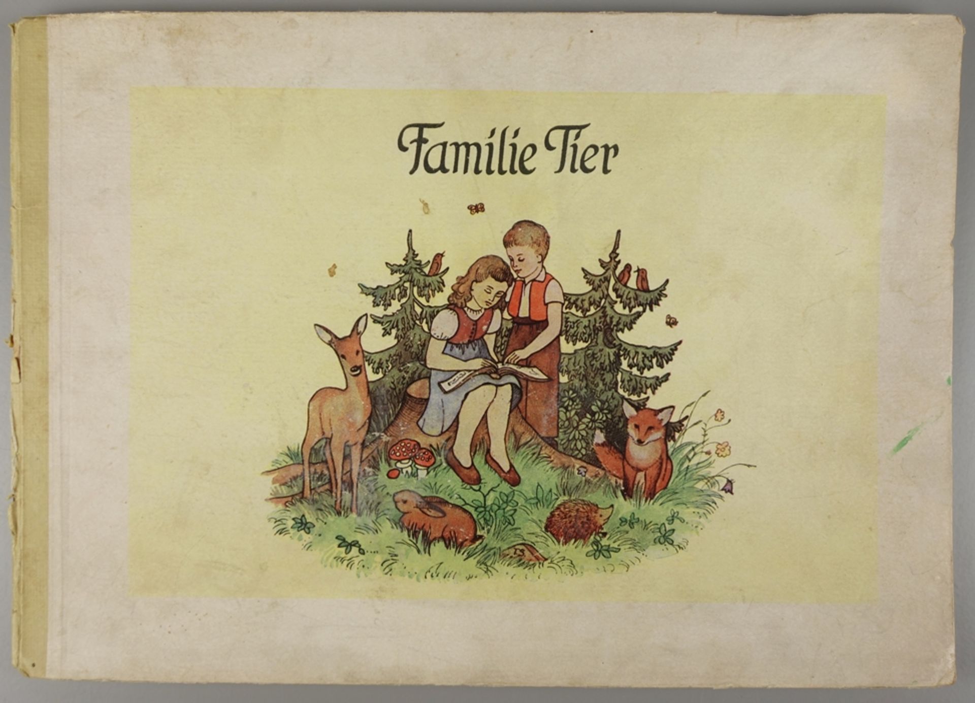 Familie Tier. Ein Bilderbuch für unsere Kleinen, Thea Siegel, 1948