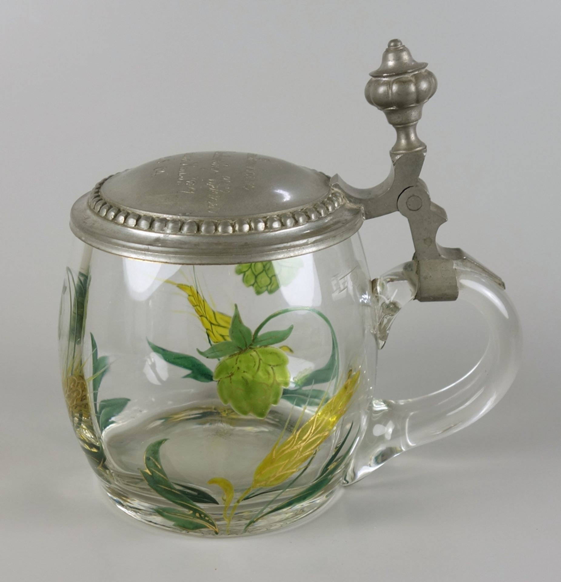 Beer stein dedicated to Count von Posadowsky- Wehner, dated 1904 - Image 3 of 3
