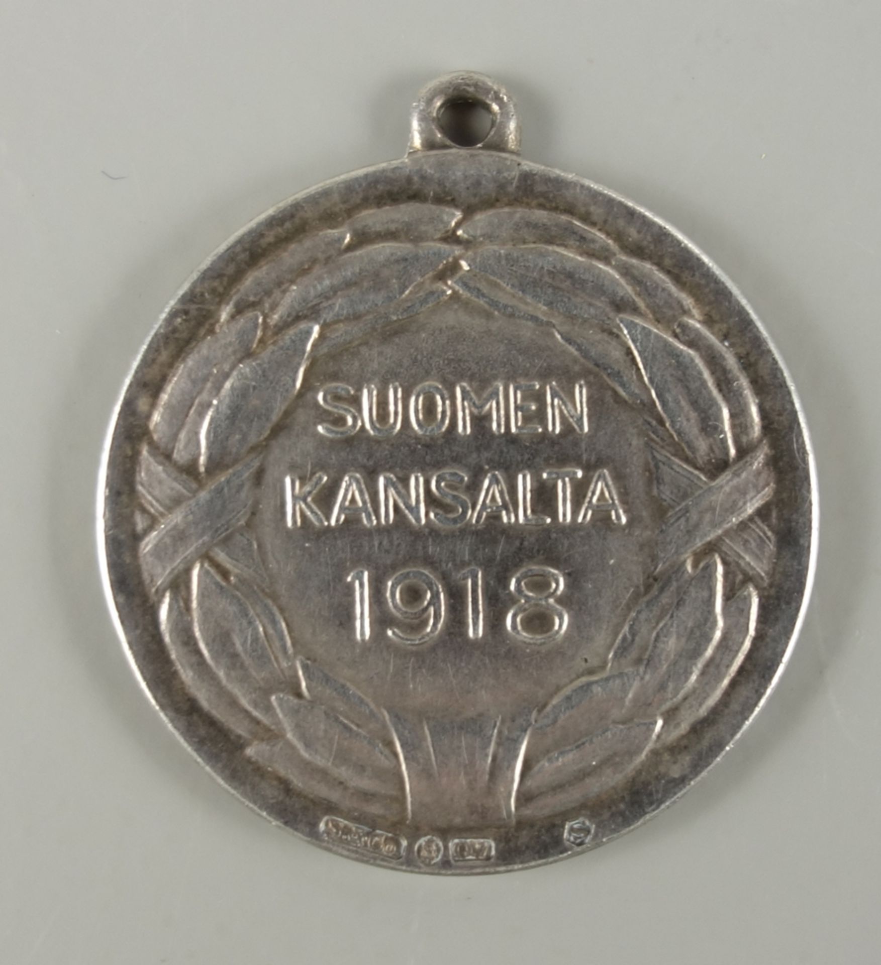 Tapferkeitsmedaille in Silber 1. Klasse 1918, Finnland - Bild 2 aus 2