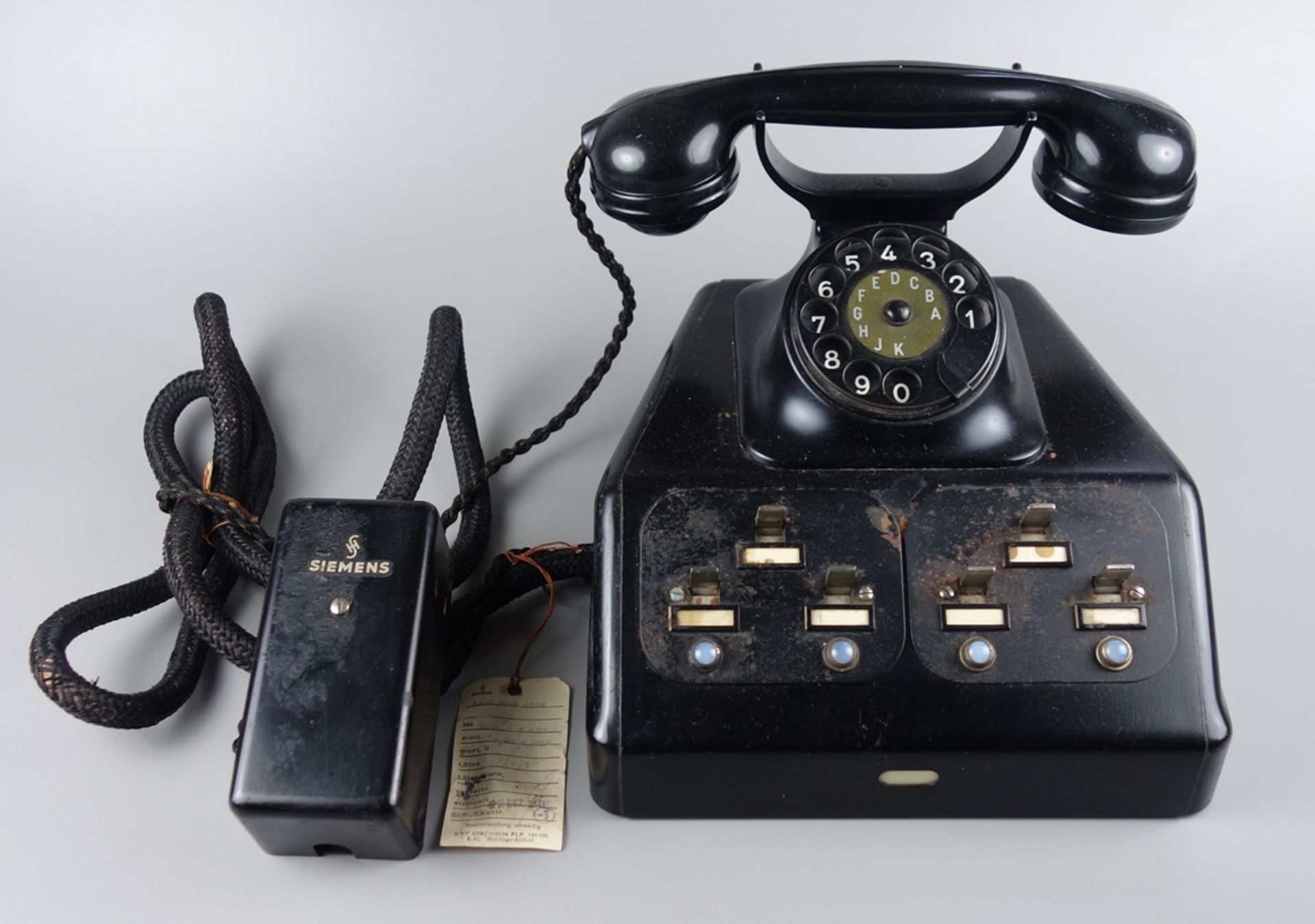 Telefon für Telefonvermittlung, Siemens, Berlin, Vorkrieg