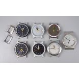 Aus Sammlung: 7 Armbanduhren, Braun, Design Dietrich Lubs
