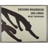Heinz Theuerjahr "Zwischen Waldhäuser und Afrika", Graphik und Plastik , 1973