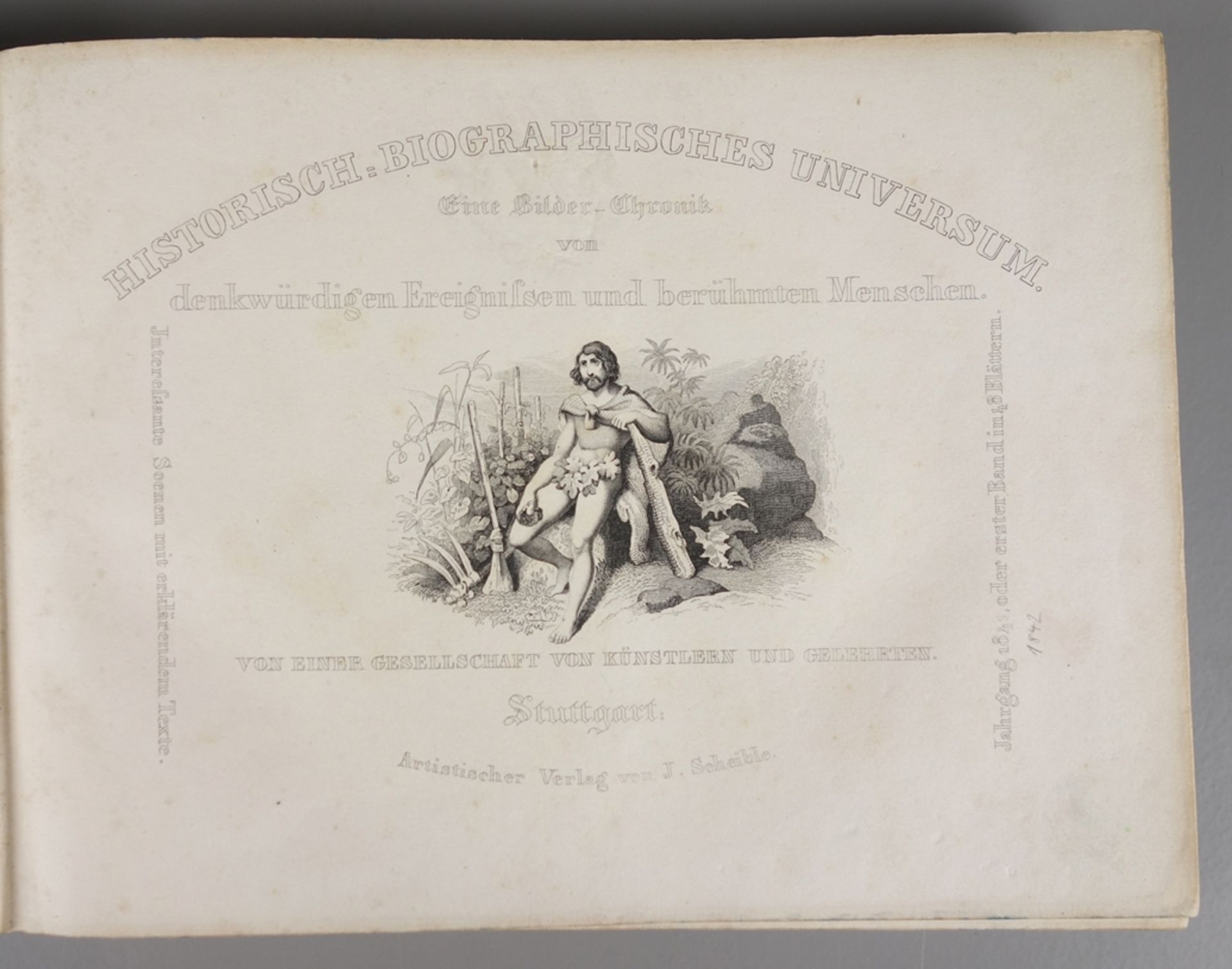 Historisch-Biographisches Universum, 1842