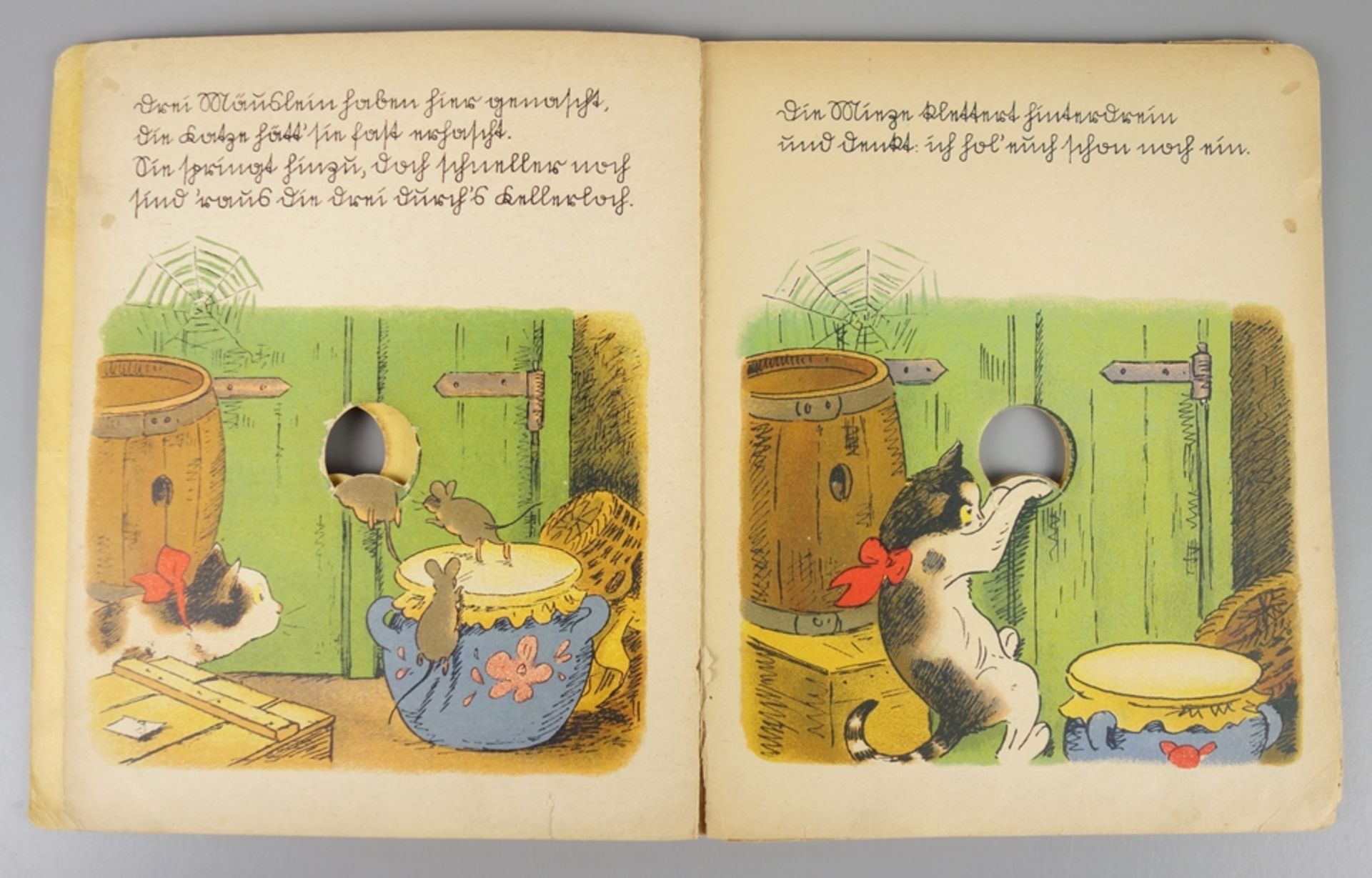 Rein und Raus - eine lustige Mäusejagd, O.C.Petersen, 1930er Jahre - Image 3 of 3