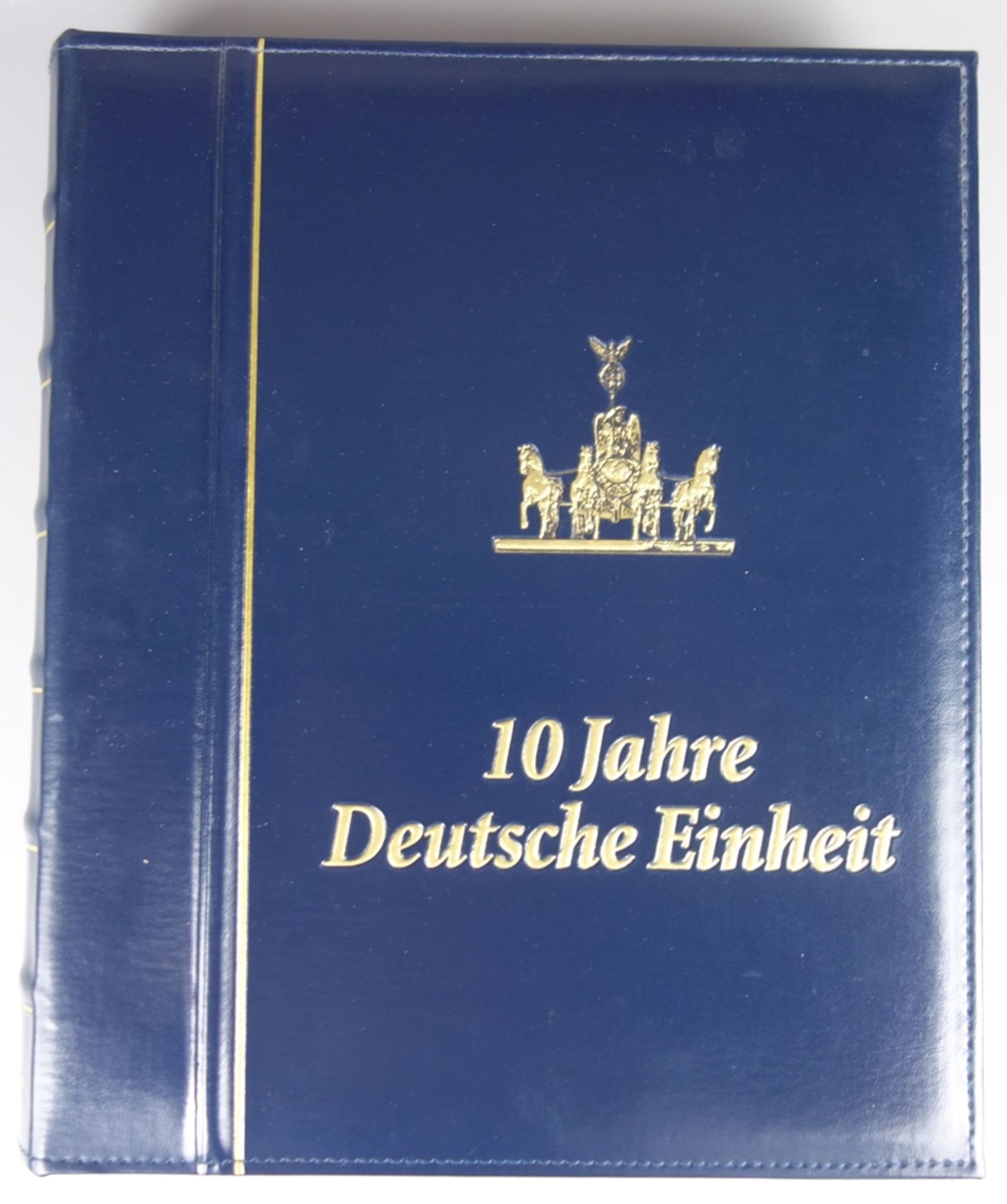 2 albums, medals and medal covers, Beijing 2008 Olympics and album "10 Jahre Dt.Einheit" (10 Years  - Image 2 of 9