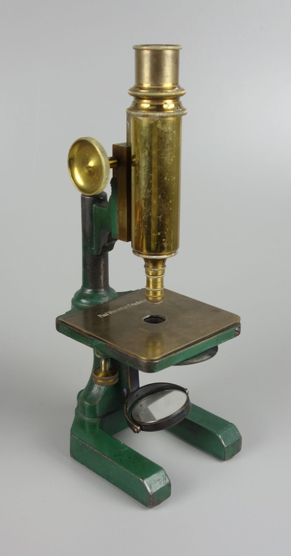 Microscope, N° Va, Paul Waechter, Friedenau near Berlin, around 1890