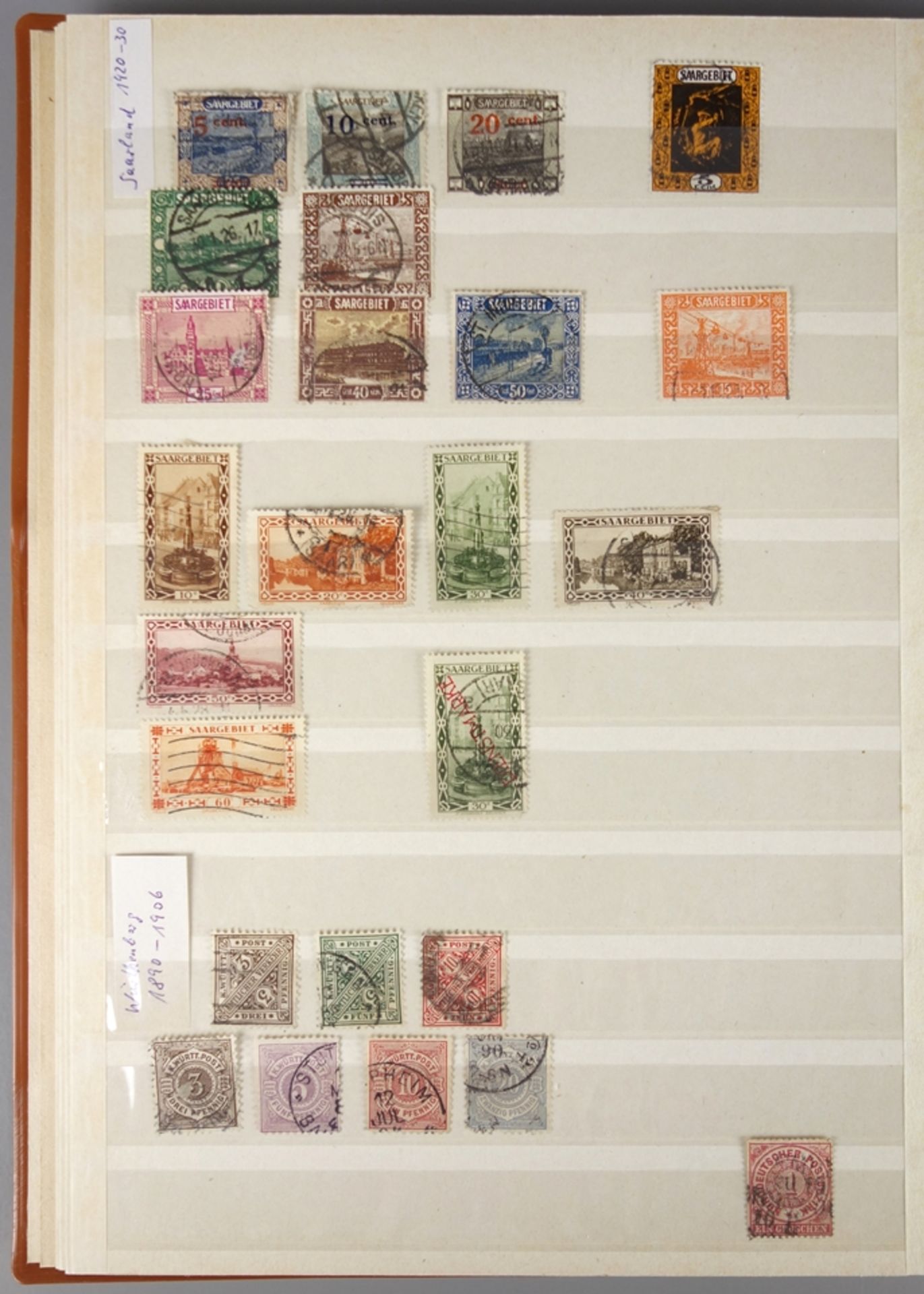 2 Alben mit Briefmarken, Deutsches Reich, aus der Zeit ab 1872 bis 1945 - Bild 3 aus 5